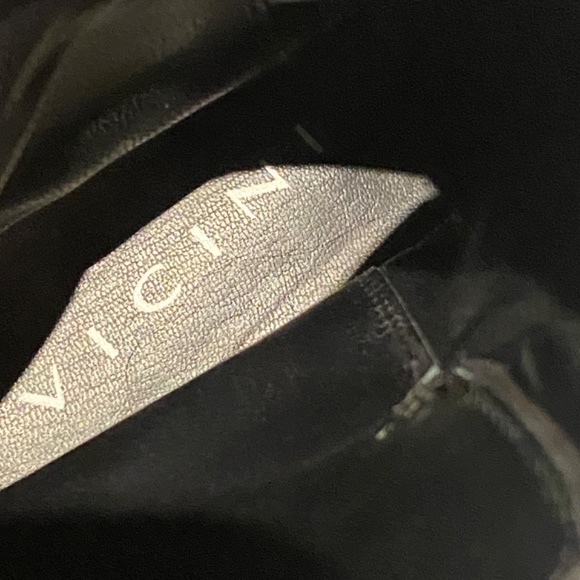 Vicini suede/leather boot. Made in Italy. Sz. 37.5 - Picture 15 of 16